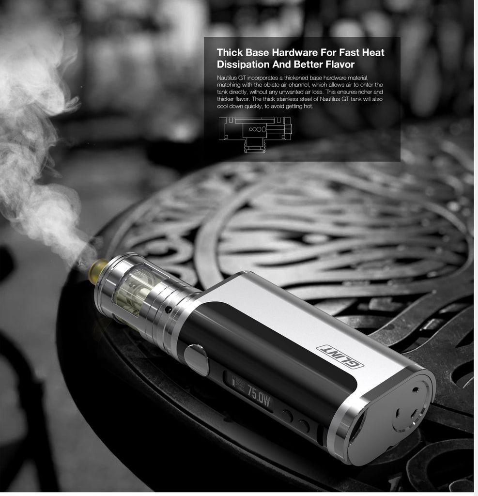 Aspire Nautilus GT 75W VW Mod Kit Technology