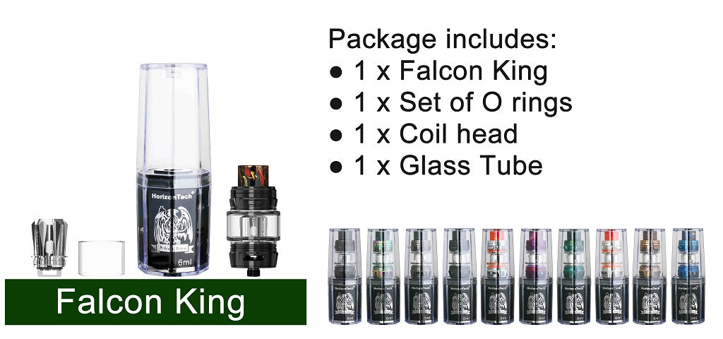 Horizon Falcon King Tank 6ml Package Includes