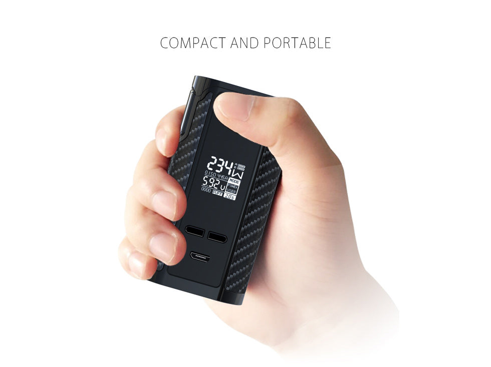 IJOY Captain PD270 234W TC Box Mod Compact & Portable IJOY Captain PD270 234W TC Box Mod Compact & Portable