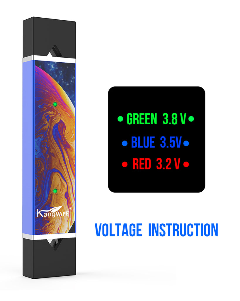 Kangvape D-pod V2 VV Mod Kit Voltage Instruction 400mAh 0.7ml