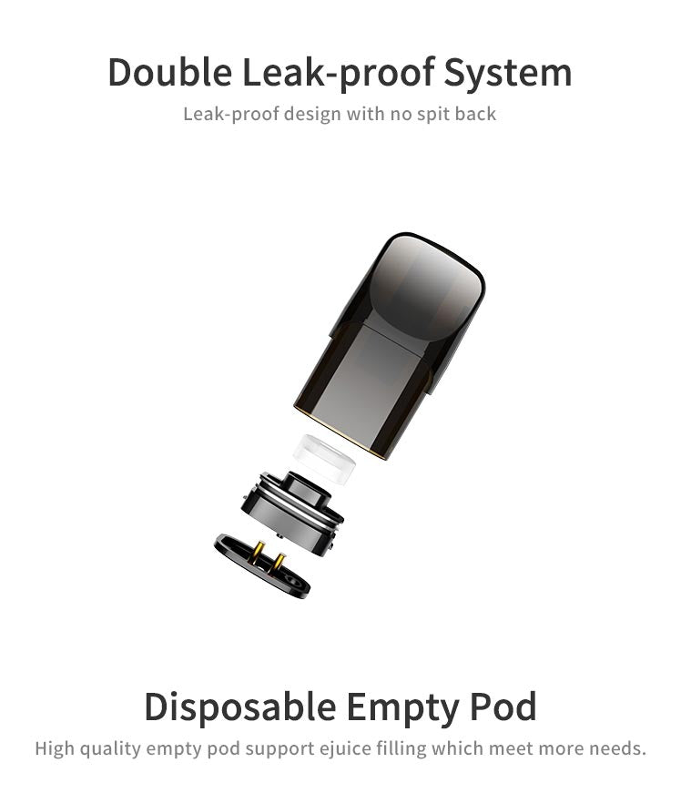 Lesifo Vape Pod System Double Leak-Proff System