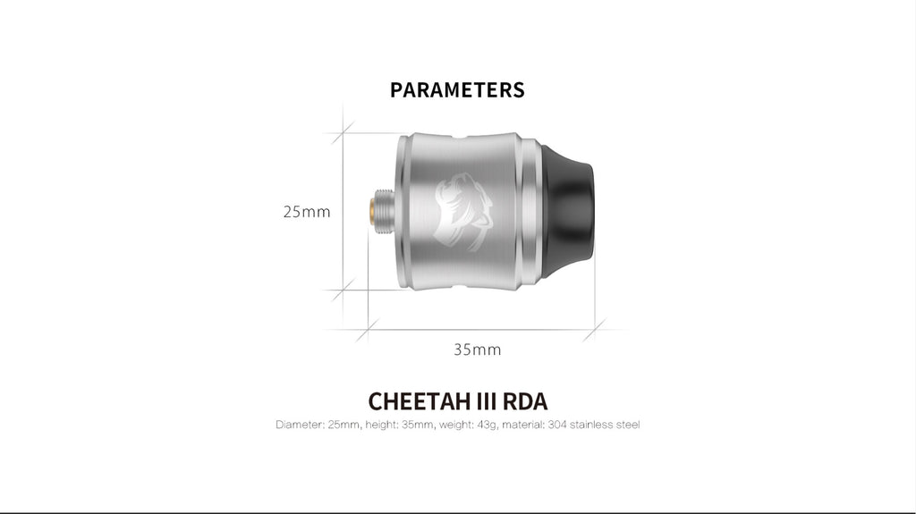 OBS Cheetah III RDA Parameters