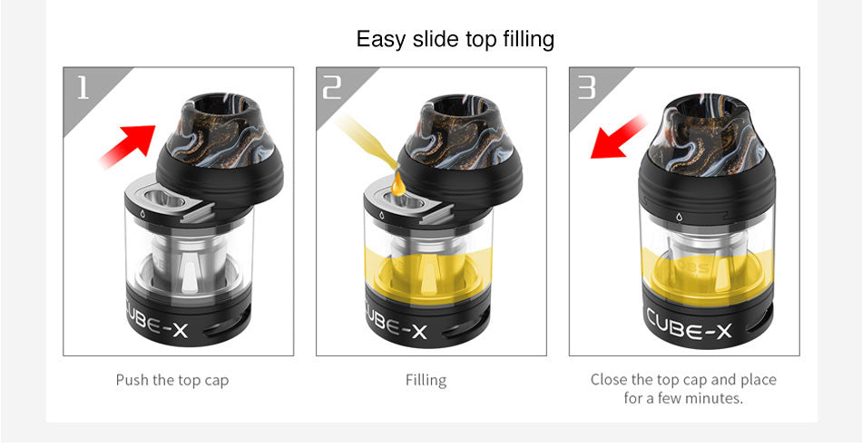 OBS Cube X VW Mod Kit Top Filling System