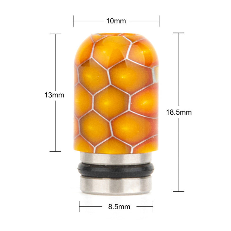 REEVAPE AS106S Resin + Stainless Steel 510 Drip Tip Size