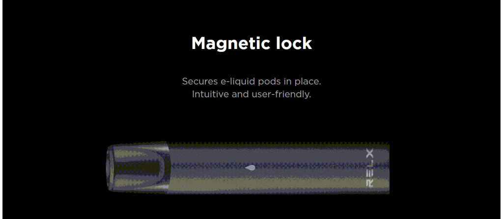 Relx Vape Pod Close System Starter Kit 350mAh 2ml Magnetic Lock