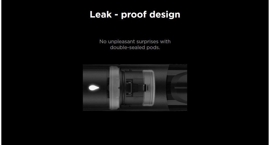 Relx Vape Pod Close System Starter Kit 350mAh 2ml Leak-Proof Design