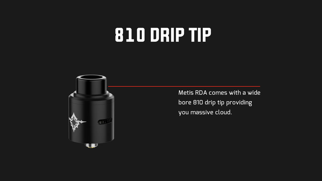 Metis RDA 810 Drip Tip