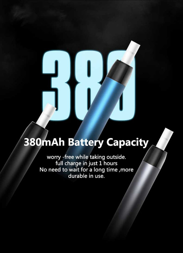 Romio 2.0 AIO Starter Kit 380mAh Battery Capacity