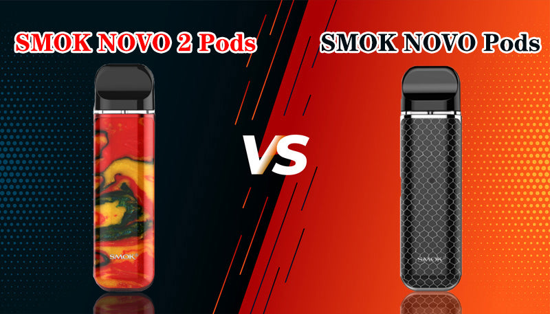 SMOK Novo Pods vs SMOK Novo 2 Pods