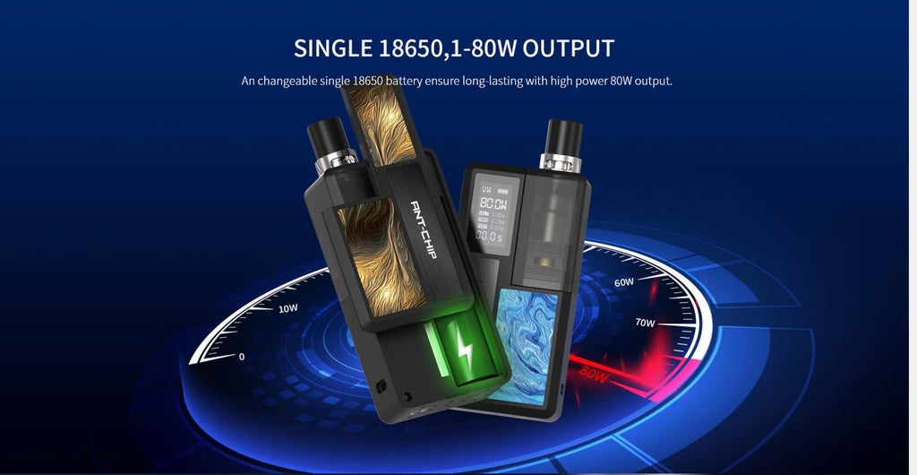 Smoant Knight 80 TC Mod Kit Single 18650 Battery & 80W Output