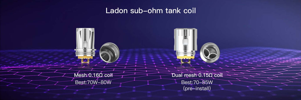 Smoant Ladon 225W AIO Kit 6ml 2 Mesh Coils