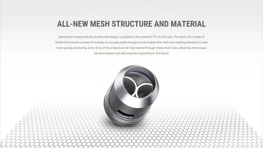 Smok TFV16 Lite Tank 5ml All-New Mesh Structure And Material