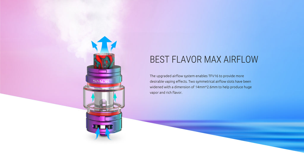 Smok TFV16 Tank Best Flavor Max Airflow
