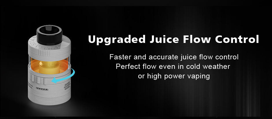 Upgraded Juice Flow Control