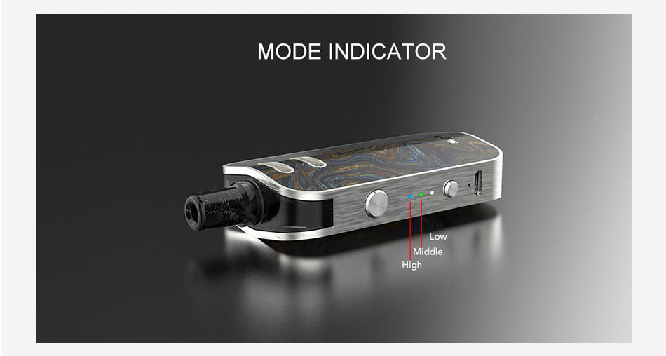 Syiko Galax Vape Pod System Starter Kit Mode Indicator