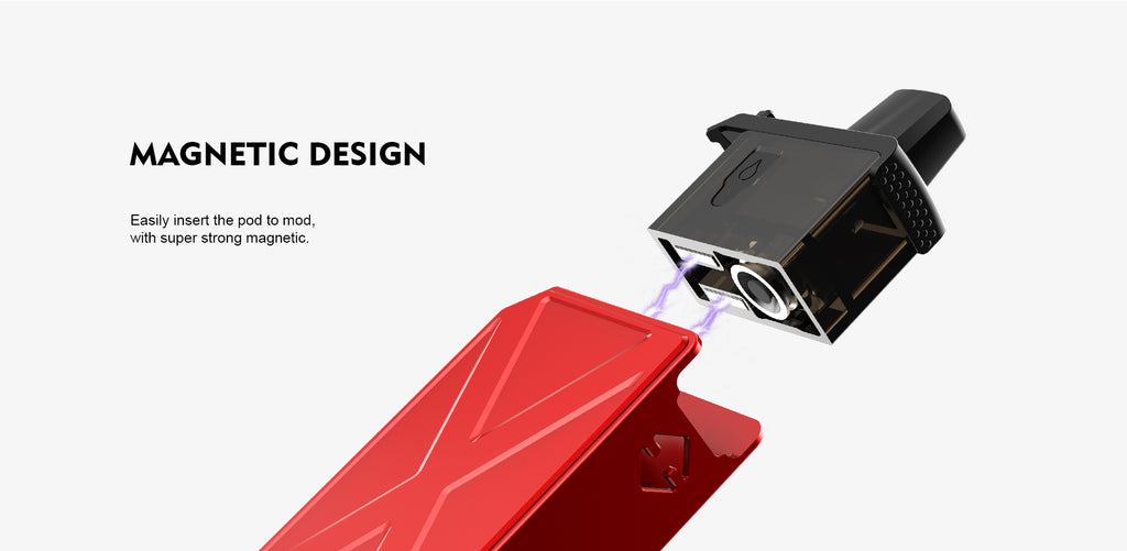 Teslacigs Invader GT Pod System Kit Magnetic Design