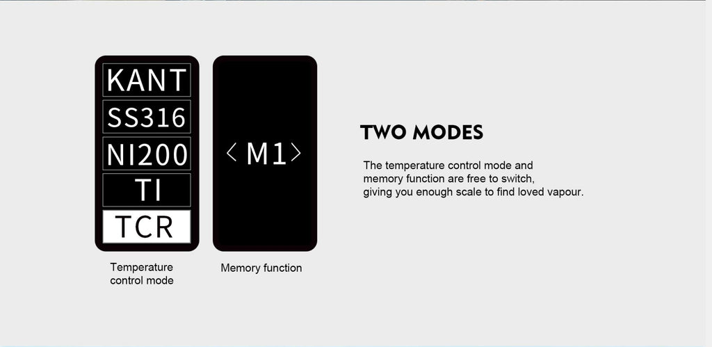 Teslacigs P226 TC Mod Two Modes