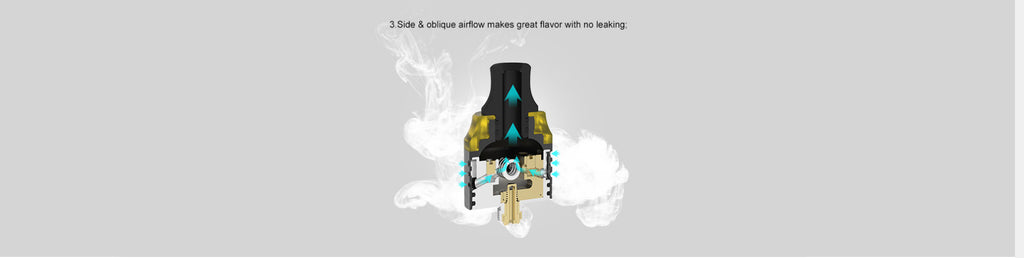 Vapefly Galaxies MTL RDA 22mm Airflow System