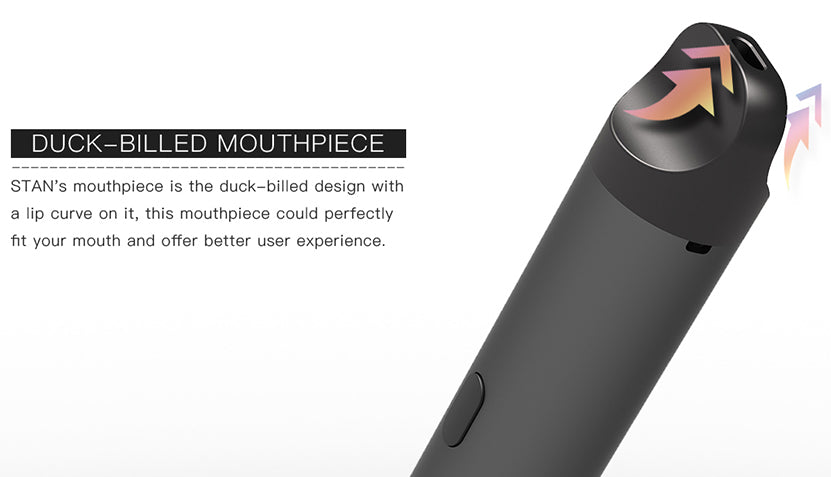WELLON STAN Vape Pod System Starter Kit Duck-Build Mouthpiece