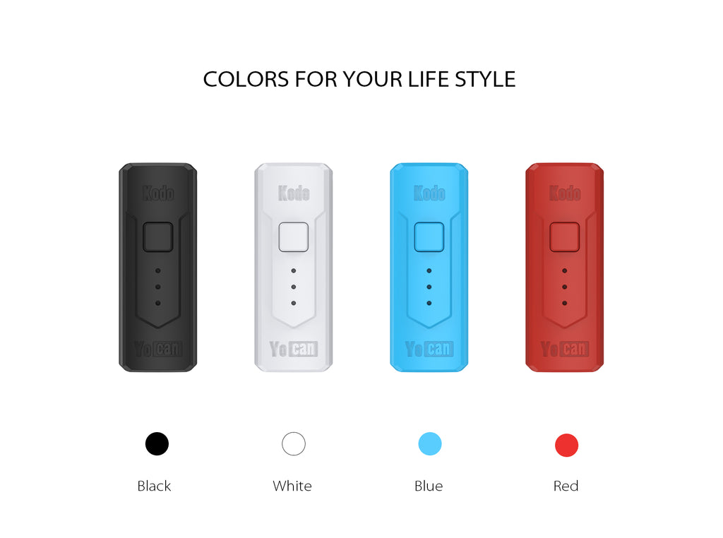 Yocan Kodo VV Box Mod 400mAh 4 Colors Available