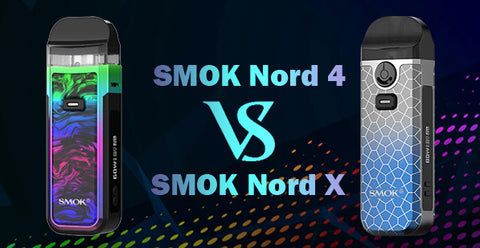 Smok Nord X vs Smok Nord 4