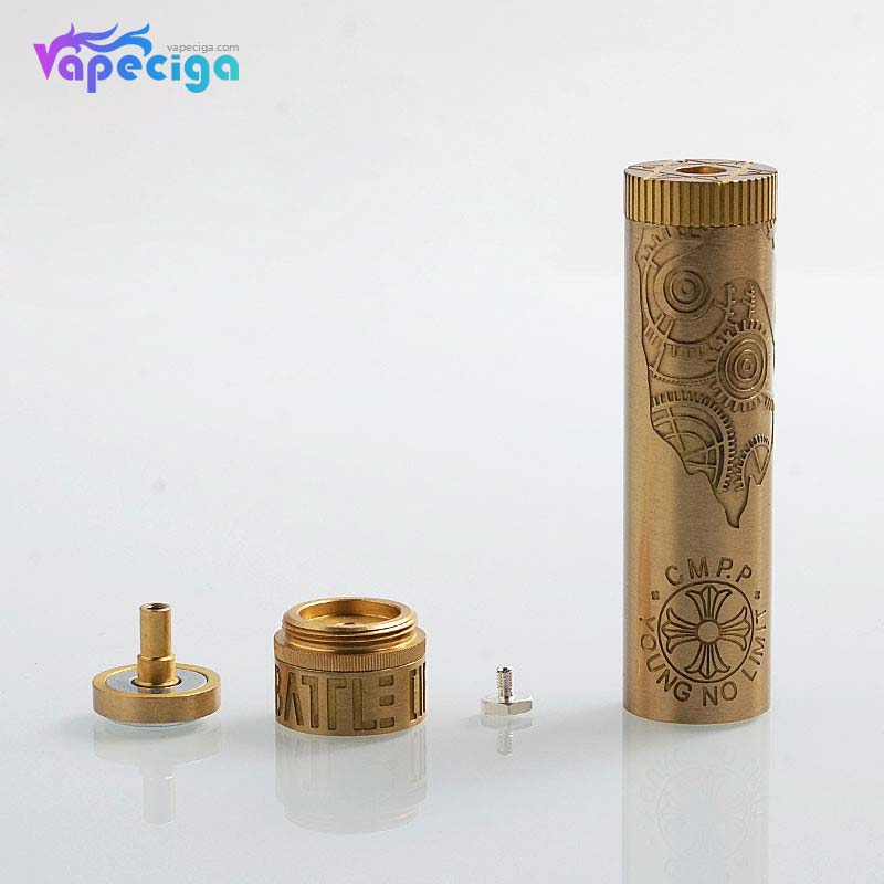 Chrome Heart V2 Style 18650 Mech Mod Chrome Heart V2 Style 18650 Mech Mod
