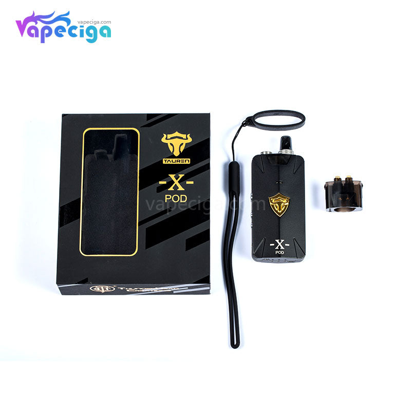 Thunderhead Creations Tauren X Vape Pod System Starter Kit Mesh Version 1000mAh 2ml Thunderhead Creations Tauren X Vape Pod System Starter Kit Mesh Version 1000mAh 2ml