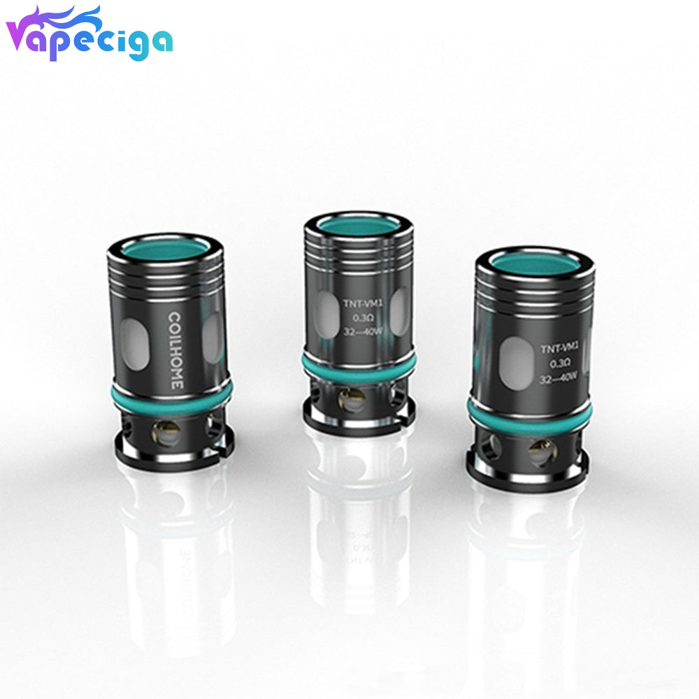 Coilhome TNT-VM1 Single Mesh Coil for Voopoo VINCI / VINCI R / VINCI X Pod System 0.3ohm 5 PCS