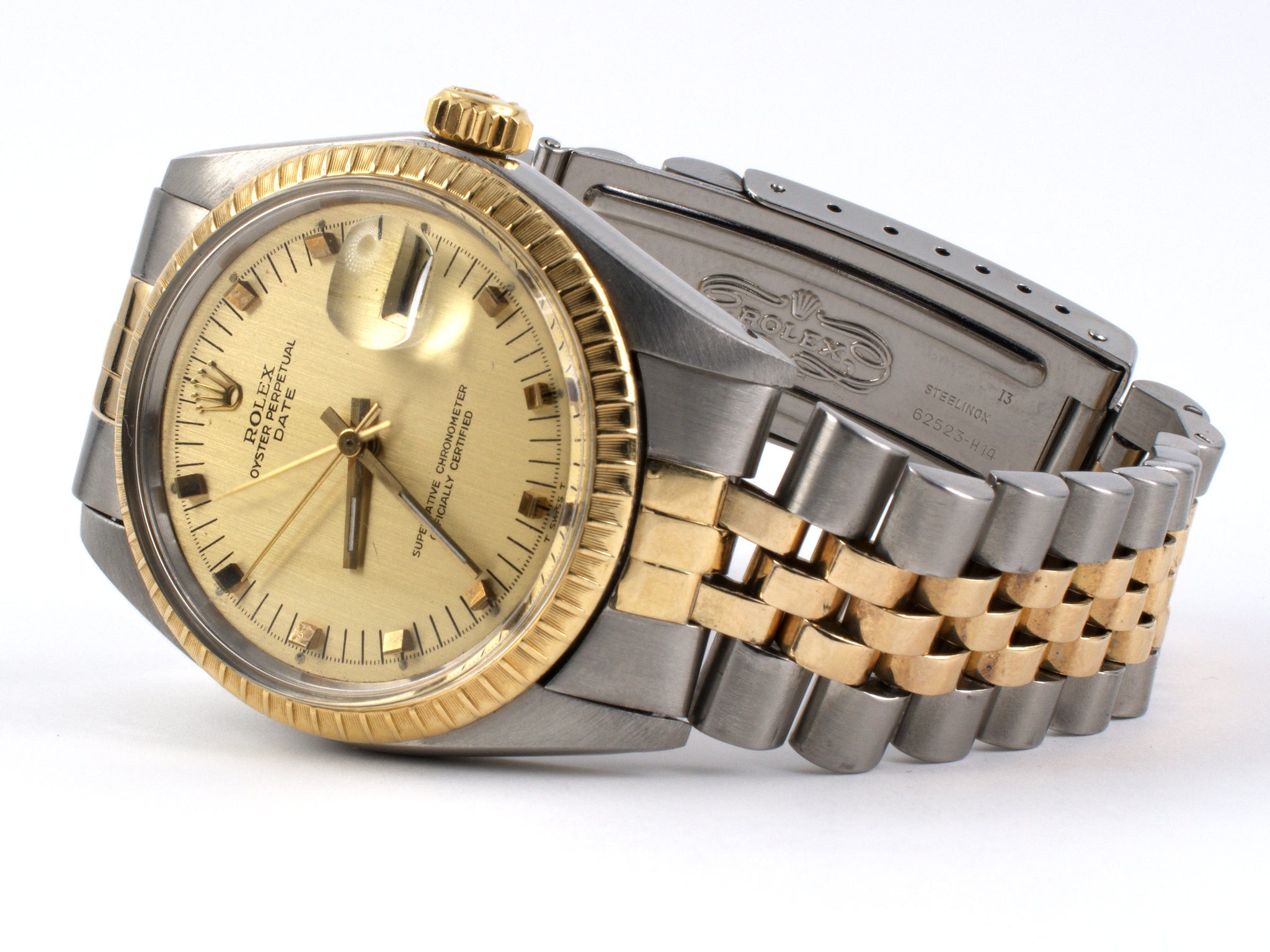 61320 - - Circa 1960 Rolex Oyster Stainless Steel Gold – Durland Co