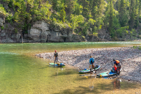 flathead river sup paddleboard whitewater