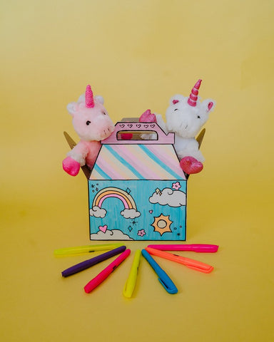 unicorn plushie and unicorn crafts