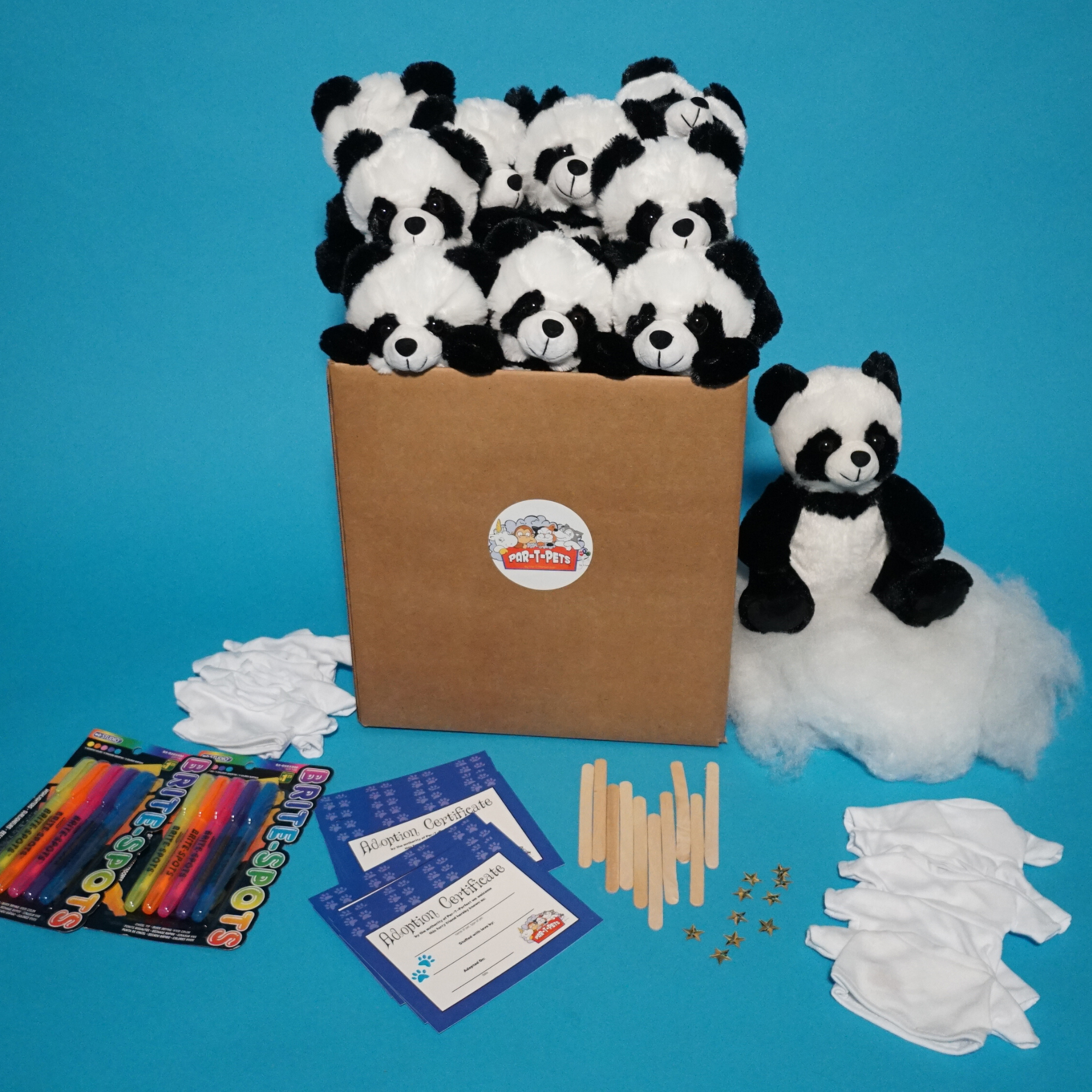 teddy bear making kits for parties
