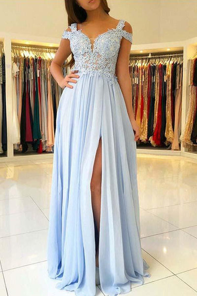 winter formal dresses blue