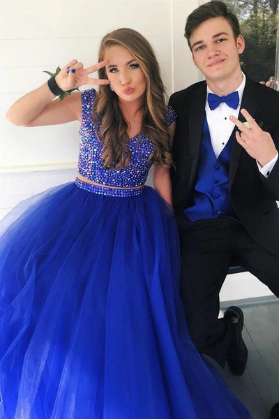royal blue prom outfits