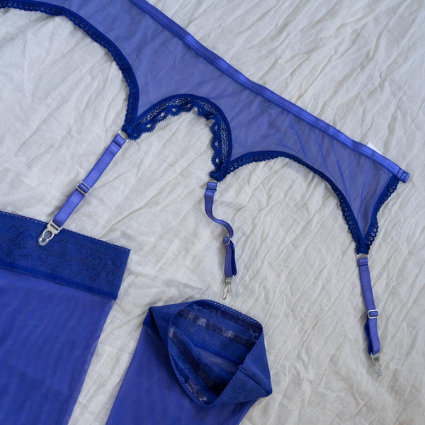 Sheer Panties Blue - Sélune