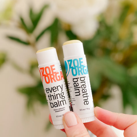 Zoe Organics Everything Balm and Breathe Balm