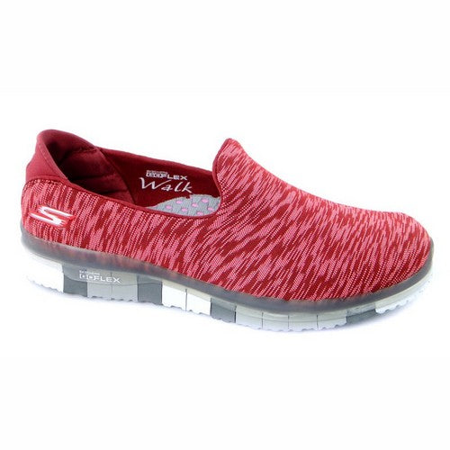 skechers go flex red