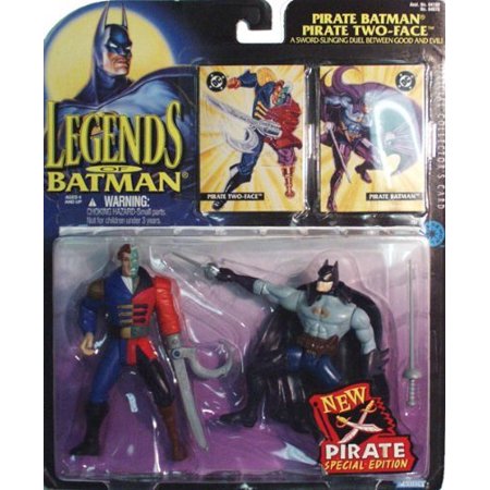 Legends of Batman - Pirate Batman & Pirate Two Face 2-pack Action Figure  Set - A & D Products NY Corp. Cool Toy Den