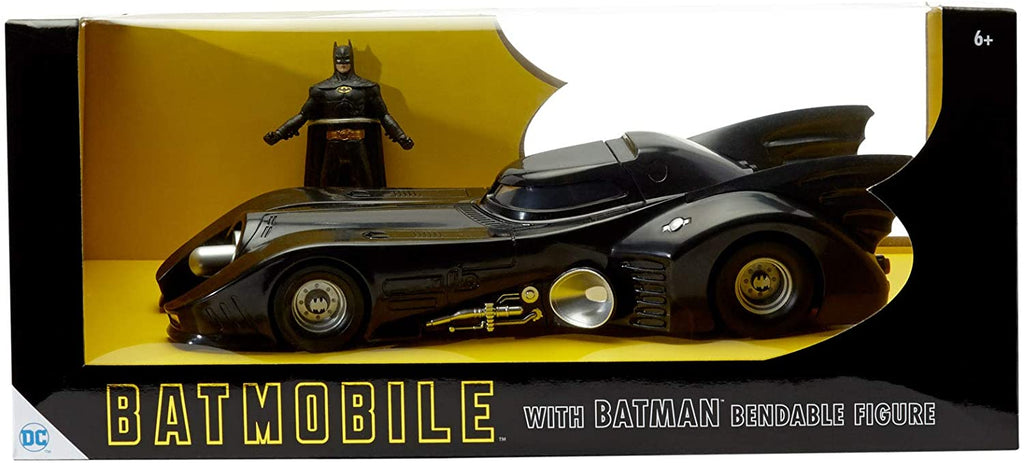 Batman - Batmobile 1989 with Michael Keaton Batman 3 3/4-Inch Bendable  Figure SALE - A & D Products NY Corp. Cool Toy Den