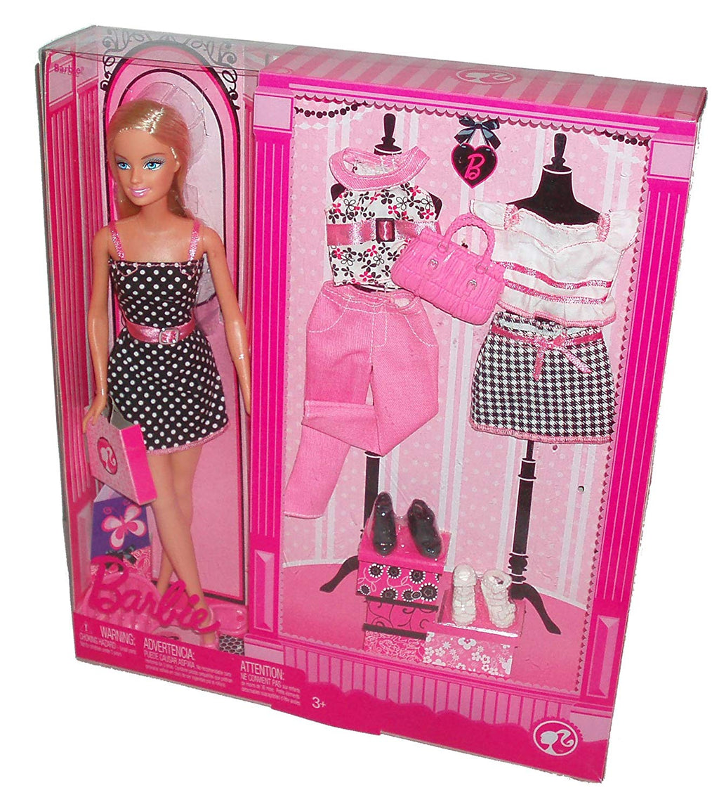 Achternaam elkaar Menselijk ras Barbie 2008 Pink Series 12 Inch Doll Set - A & D Products NY Corp. Cool Toy  Den