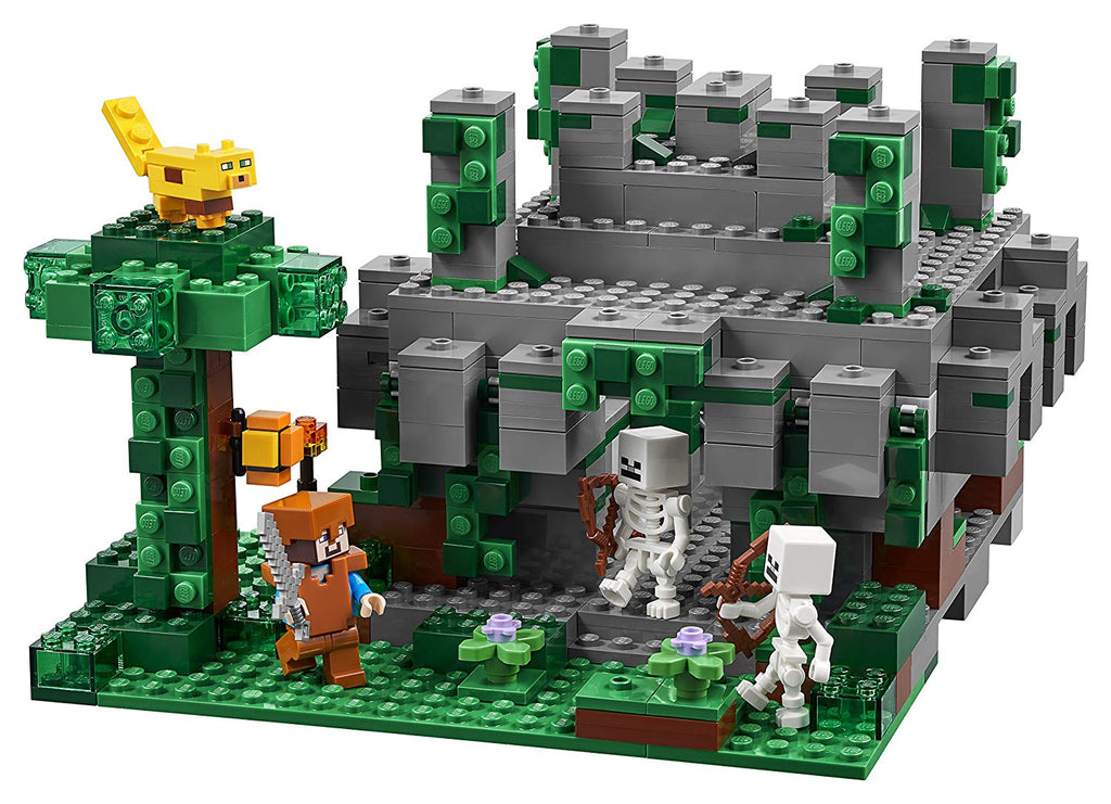 lego minecraft jungle temple