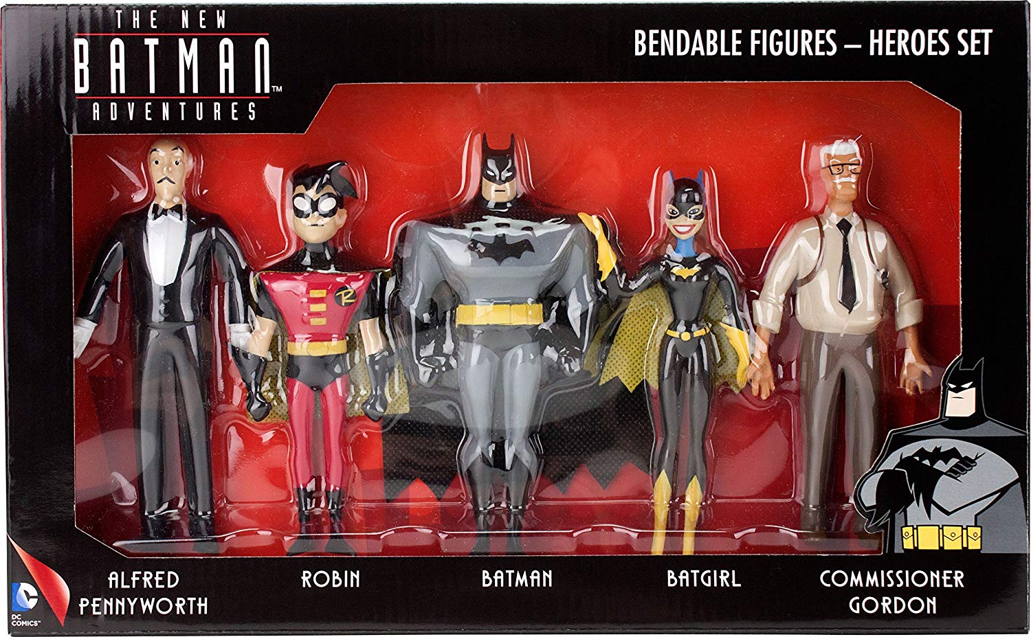 DC Comics - The New Batman Adventures Bendables Poseable Boxed Set - A & D  Products NY Corp. Cool Toy Den