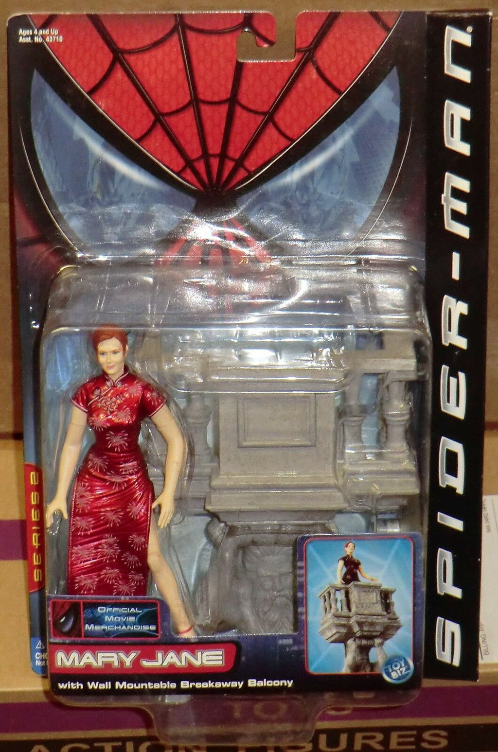 Spider-Man Movie - Mary Jane (Metallic Dress Shiny Version) Action Figure  by Toy Biz SALE - A & D Products NY Corp. Cool Toy Den