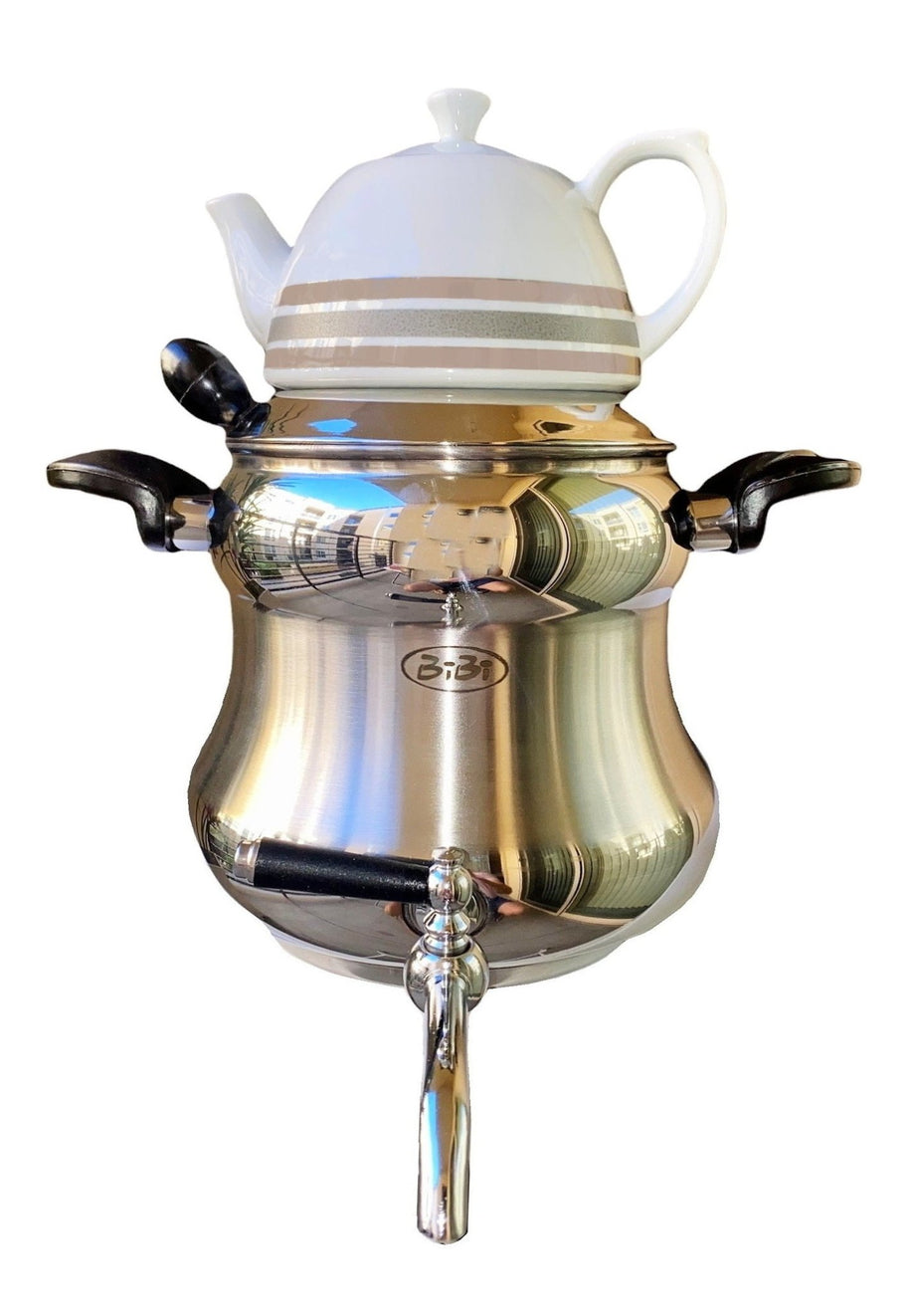 Shop RAYA Glass Electric Tea Maker, Large Glass Persian Electric Samovar