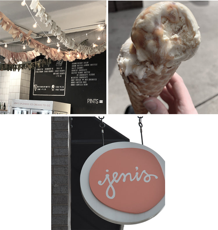 Sweet treat stop at Jeni's ice cream in Nashville!