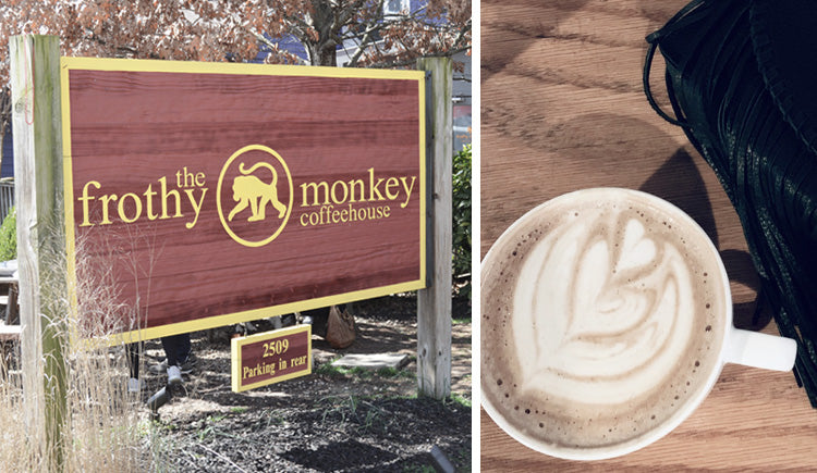 Coffee at Frothy Monkey, Nashville!