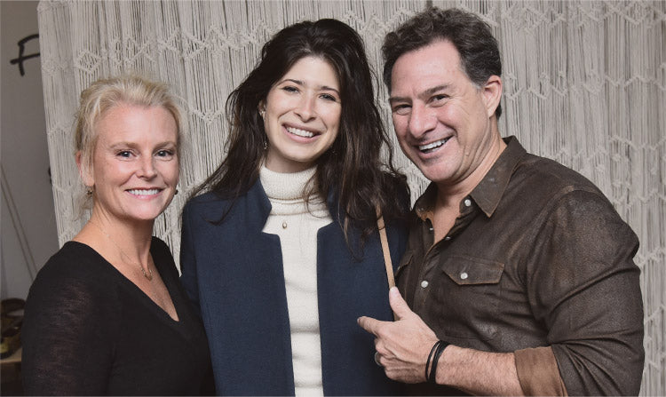 New York Jewlery Designer Pamela Love with Hobo co-owners David Brewer and Koren Ray