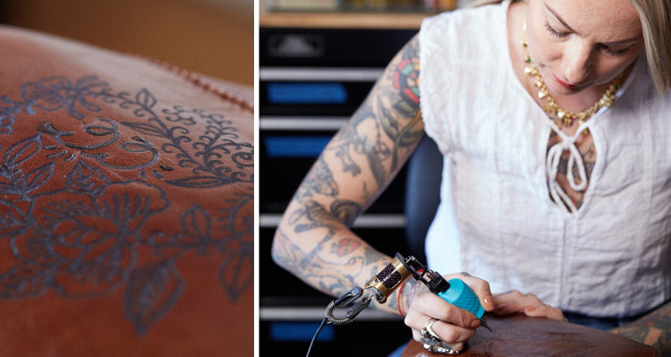 Inked designs from our first Artisan Series with Tattoo Artist Virginia Elwood