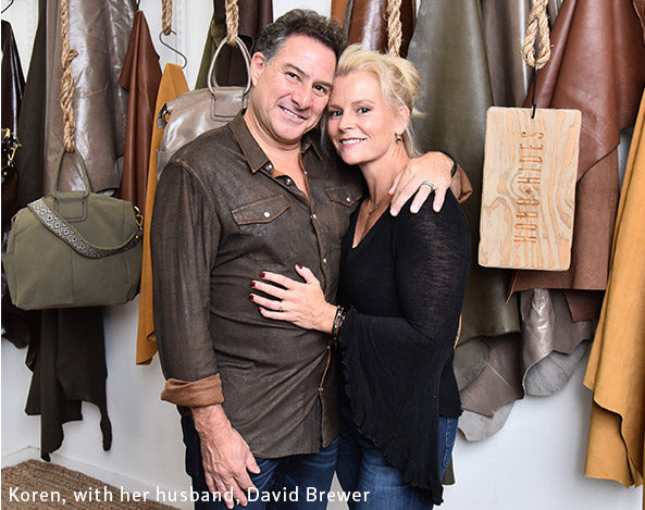 Koren Ray and husband David Brewer, co-owners of Hobo.