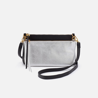 Darcy Crossbody in Polished Leather - Black – HOBO